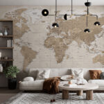 Fotomurales Mapa del mundo