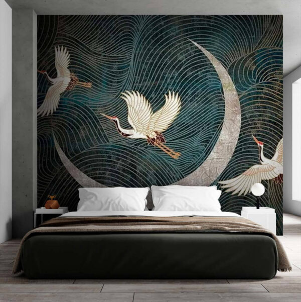 Pájaro con las alas desplegadas Fotomurales Pájaro con las alas desplegadas