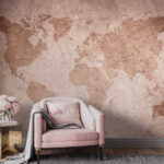 Fotomurales Mapa del mundo