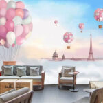 Fotomurales Un montón de globos en el cielo