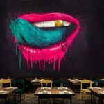 Fotomurales Colores vivos y actitud alegre