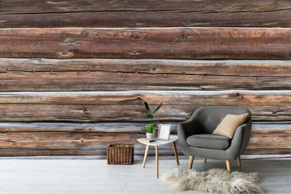 Madera desgastada con ricas texturas Fotomurales Madera desgastada con ricas texturas
