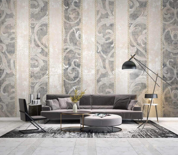 Papel pintado con diseño arremolinado Fotomurales Papel pintado con diseño arremolinado
