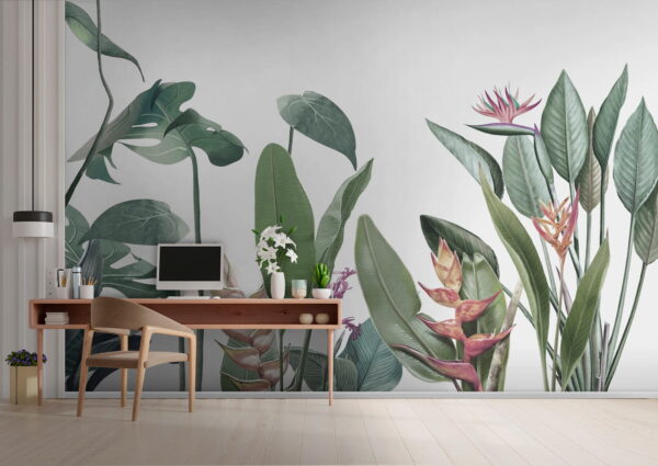 Exuberante diseño de follaje para los amantes de la naturaleza Fotomurales Exuberante diseño de follaje para los amantes de la naturaleza