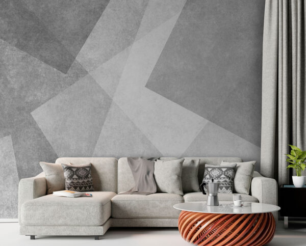 Fondo blanco y gris Fotomurales Fondo blanco y gris