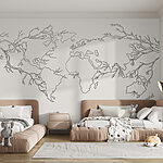 Fotomurales Mapa del mundo