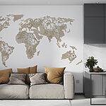 Fotomurales Mapa del mundo