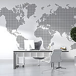 Fotomurales Mapa del mundo