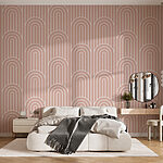 Fotomurales Arco abstracto en color beige