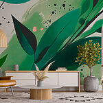 Fotomurales Círculo rosa sobre una superficie blanca