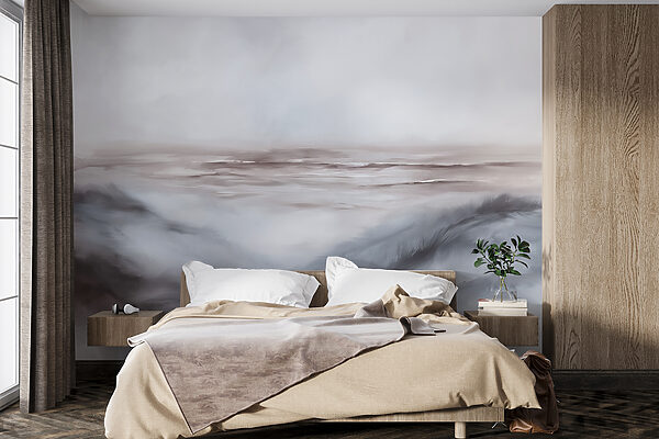 Pintura de un paisaje Fotomurales Pintura de un paisaje