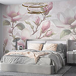 Fotomurales Elegantes magnolias en flor