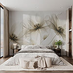 Fotomurales Belleza etérea en forma de flor