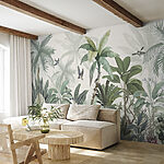 Fotomurales Papel pintado con un bosque tropical
