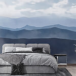 Fotomurales Cordillera con nubes