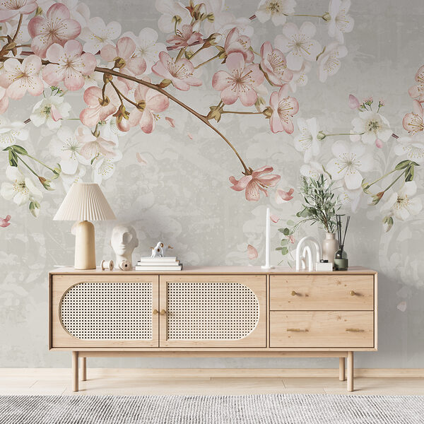 Fotomurales Patrón Spring Blossoms Over Vintage (SKU: w08254v1) Fotomurales Fotomurales Patrón Spring Blossoms Over Vintage (SKU: w08254v1)