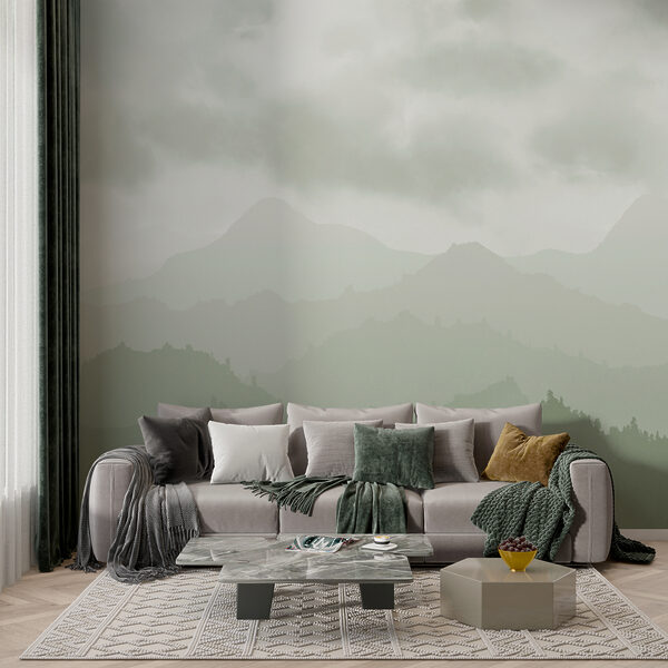 Fotomurales Fotomurales Cordillera brumosa (SKU: w01637v3)