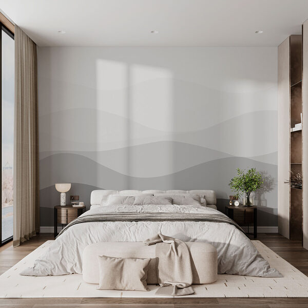Fotomurales Fotomurales Fondo gris y blanco (SKU: w01721)