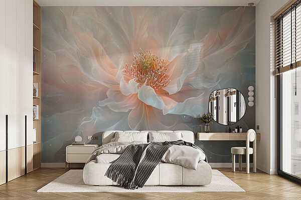 Fotomurales Fotomurales Delicados pétalos en tonos suaves (SKU: w02545)