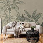 Fotomurales Papel pintado con plantas y hojas