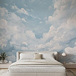 Fotomurales Cielo azul con nubes