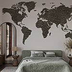 Fotomurales Mapa del mundo