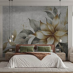 Fotomurales Delicado arreglo floral en tonos suaves