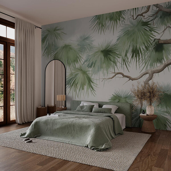 Pintura de un árbol Fotomurales Pintura de un árbol