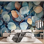 Fotomurales Grupo de hojas sobre una superficie