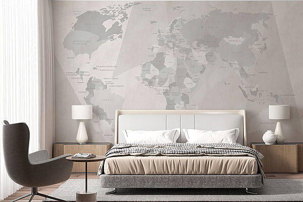 Mapa del mundo Fotomurales Mapa del mundo