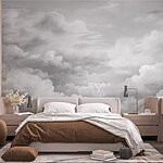 Fotomurales Nubes en escala de grises