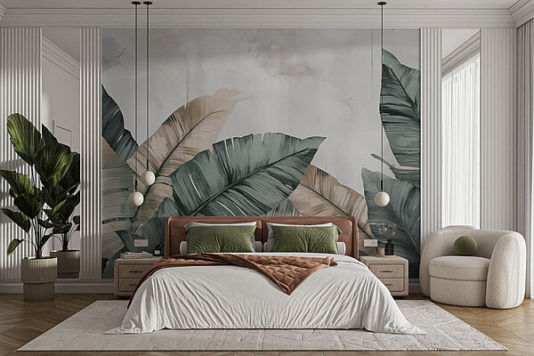 Fotomurales Tonos y texturas naturales en armonía