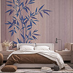 Fotomurales Planta con hojas azules