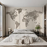 Fotomurales Mapa del mundo