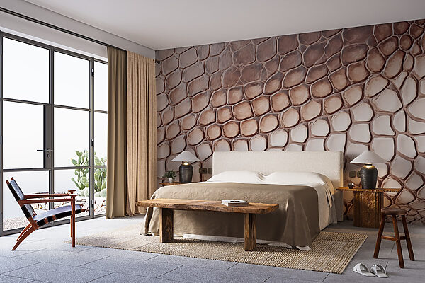 Fotomurales Patrón de piel de reptil con textura