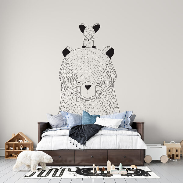 Fotomurales Dibujo de un oso