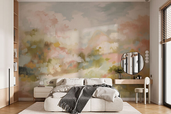 Pintura de un paisaje Fotomurales Pintura de un paisaje