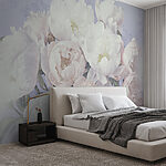 Fotomurales Ramo de flores blancas y rosas