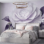 Fotomurales Wall murals Delicate petals in soft hues