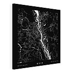 Cuadros Mapa de una ciudad