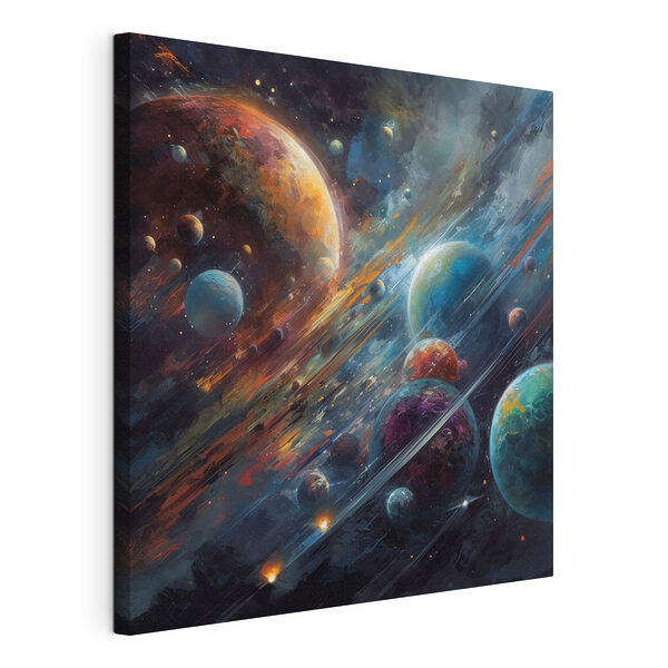Cuadros Planetas llenos de vida en una danza cósmica (SKU: s32350) Cuadros Cuadros Planetas llenos de vida en una danza cósmica (SKU: s32350)