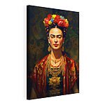 Cuadros Las flores de colores realzan este elegante retrato