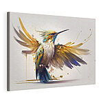 Cuadros Pájaro de colores con las alas extendidas