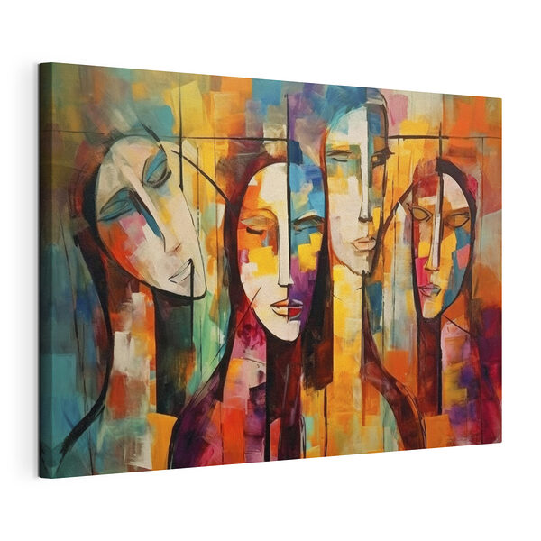 Cuadros Cuadros Cuadro que representa el rostro de una mujer (SKU: s33845)