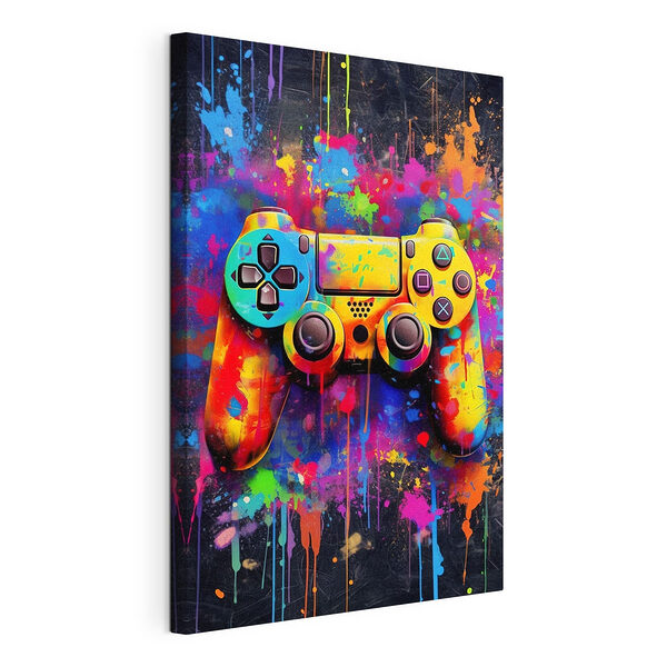 Mando de videojuegos de colores Cuadros Mando de videojuegos de colores