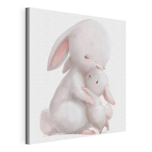 Cuadros Un tierno abrazo entre dos conejitos (SKU: s35047) Cuadros Cuadros Un tierno abrazo entre dos conejitos (SKU: s35047)