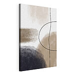 Cuadros Formas abstractas en tonos neutros