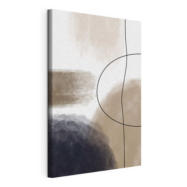 Cuadros Cuadros Formas abstractas en tonos neutros (SKU: s35944)