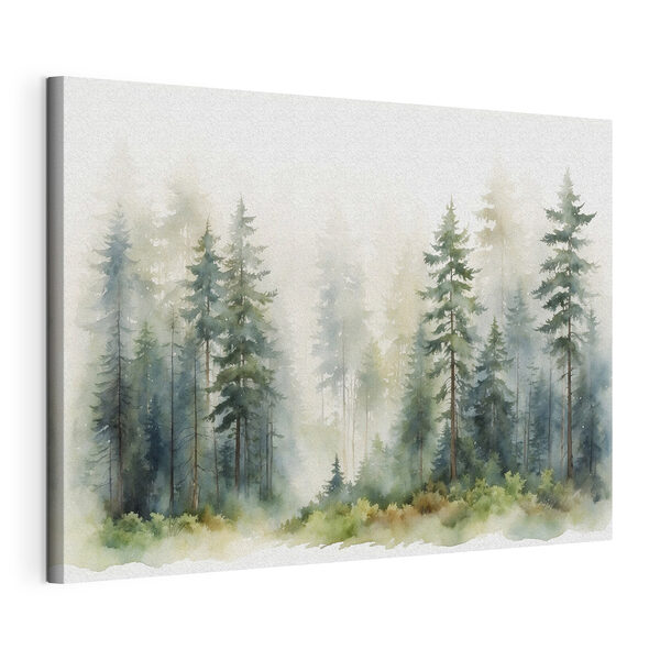 Cuadros Cuadros Acuarela de un bosque (SKU: s37337)