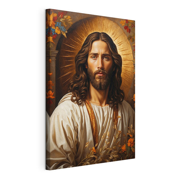 Cuadros Cuadros Figura sagrada con un halo radiante (SKU: s38123)